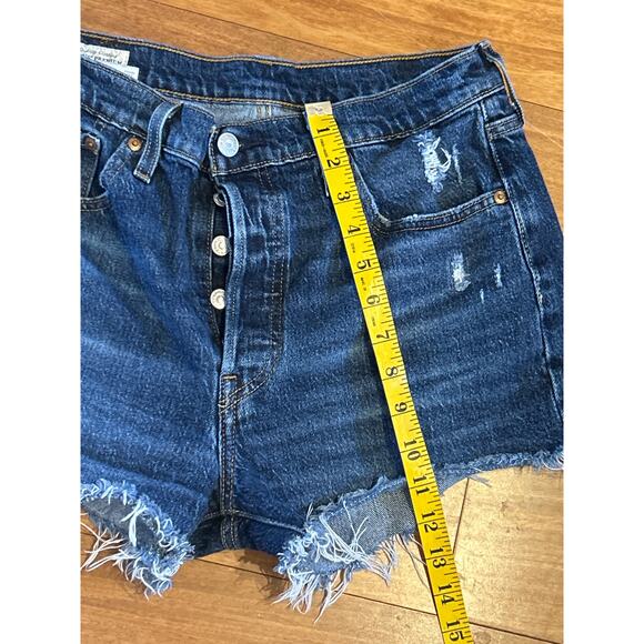 Levi's 501 Buttonfly Cut off Shorts **Daisy Duke's** - Picture 6 of 6